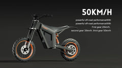 Kugoo Wish 48v 1300w Electric Dirt Bike For Kids