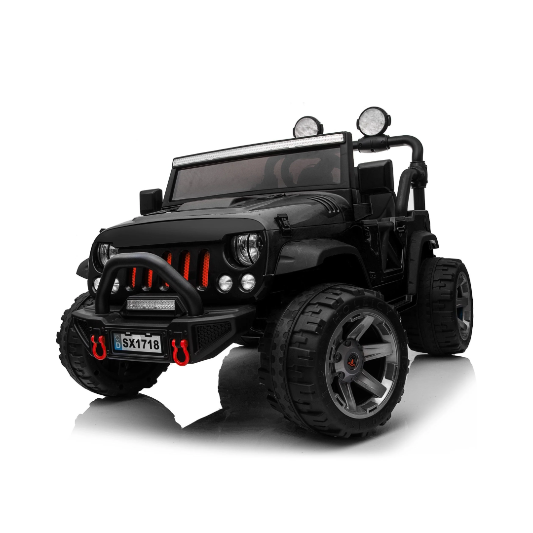 24V Jeep Wrangler  2 Seater Classic Ride on Car Toy with Remote Control and MP3 Player
